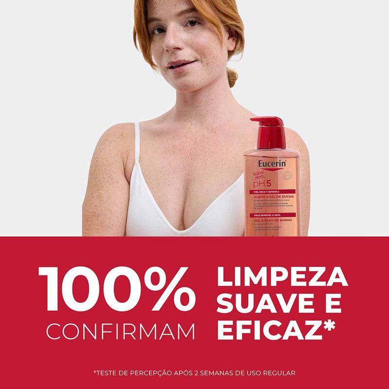 Gel e Óleo de Banho Eucerin pH5 400ml