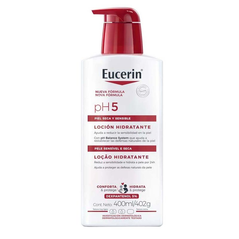 Loção Corporal Hidratante Eucerin pH5 400ml